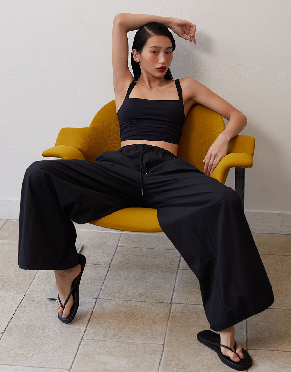 PULL-ON OVERSIZED COOL PANTS